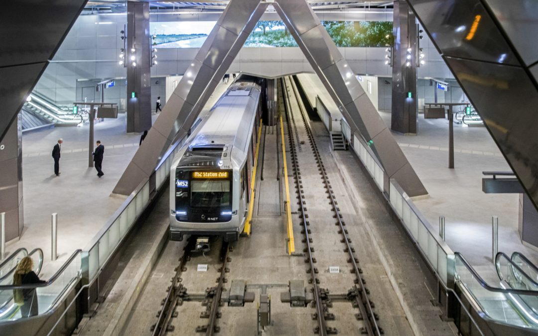 North-South line in Amsterdam
