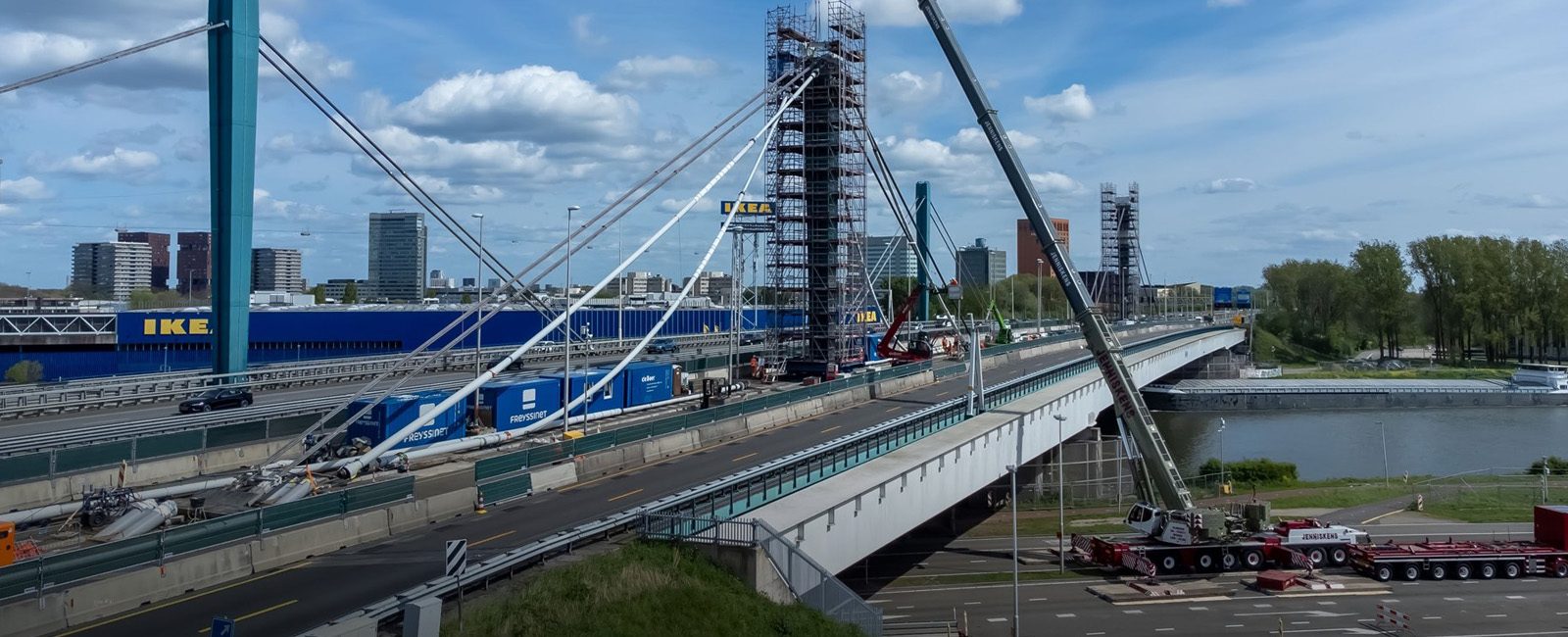 Cable replacement Galecopper bridge
